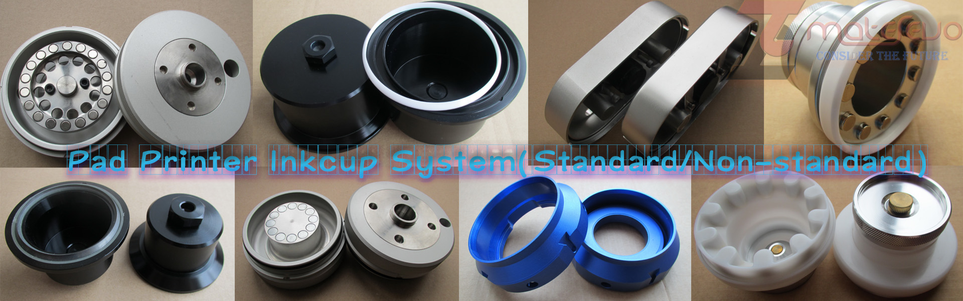 Pad printer inkcup system